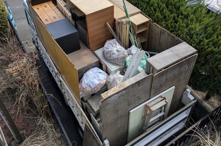 藤沢市 不用品回収に行ってきました！ 残置物処分もお任せください！