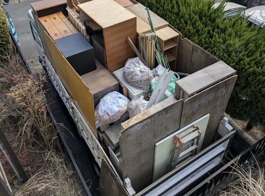 藤沢市 不用品回収に行ってきました！ 残置物処分もお任せください！
