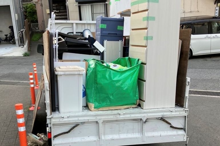 海老名市 お引越しに伴う不用品回収に行ってきました！粗大ゴミ回収もお任せ！