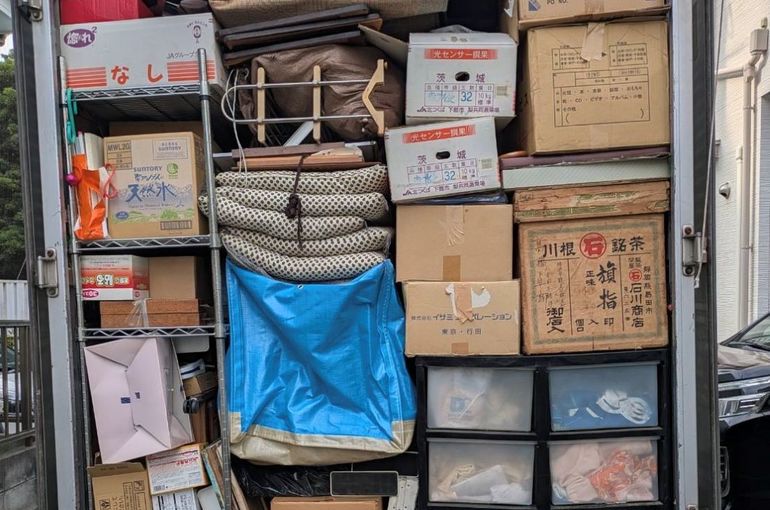 相模原市 引っ越しに伴う不用品回収に行ってきました！