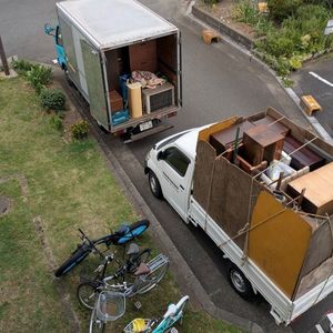 厚木市 粗大ゴミの回収に行ってきました！自転車回収もいたします！