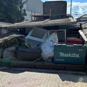 三浦市 不用品回収に行ってきました。外ゴミ処分もお任せください。