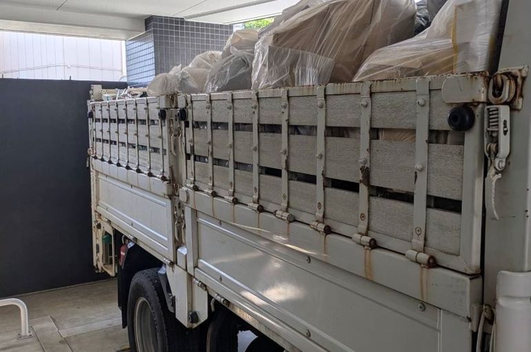 大和市 不用品回収行いました。事業ゴミの回収もお任せください！