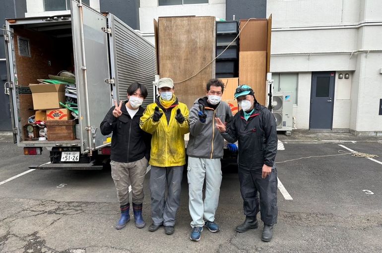 処分屋シンセイの現場スタッフ